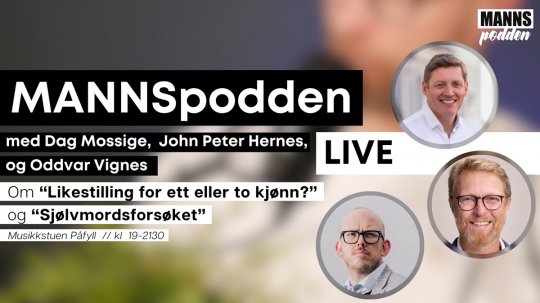 MANNSpodden live 